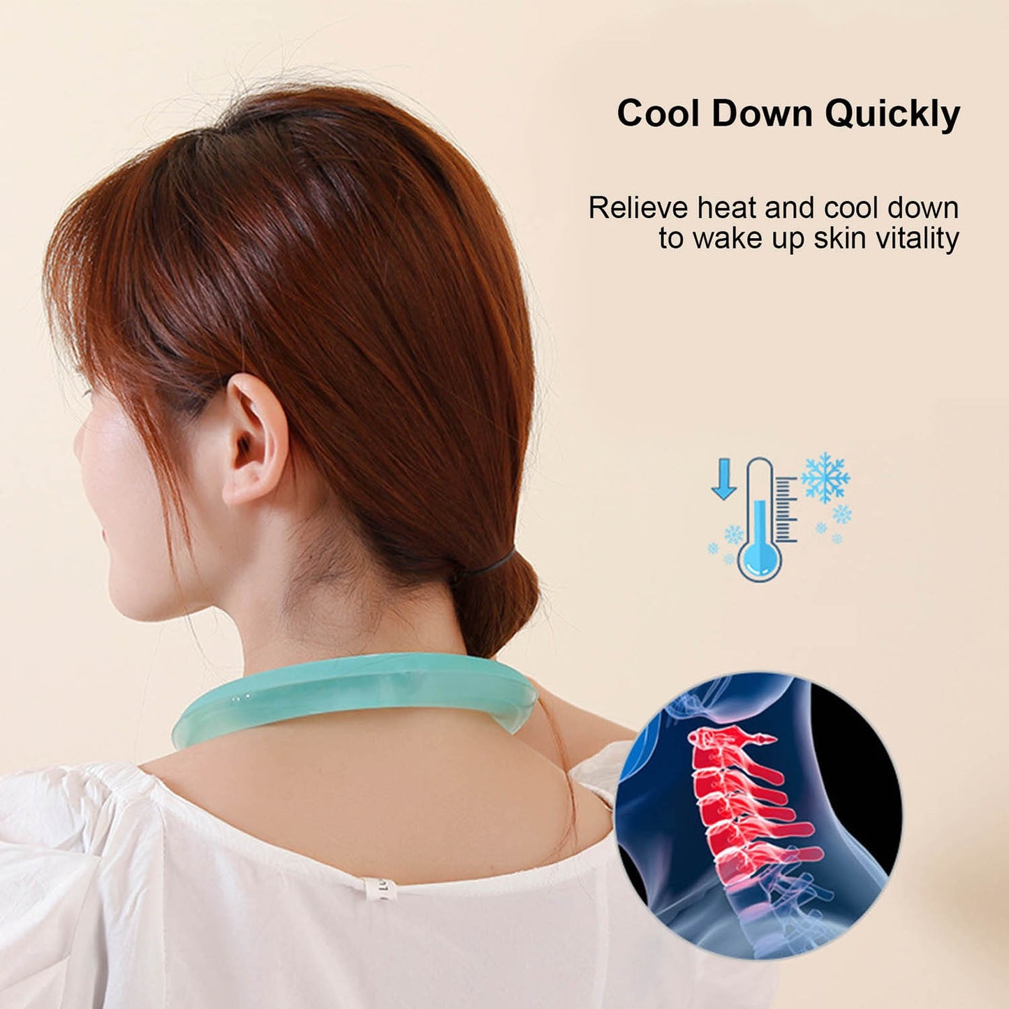 Icy Neck Wraps Body Cooling Tube