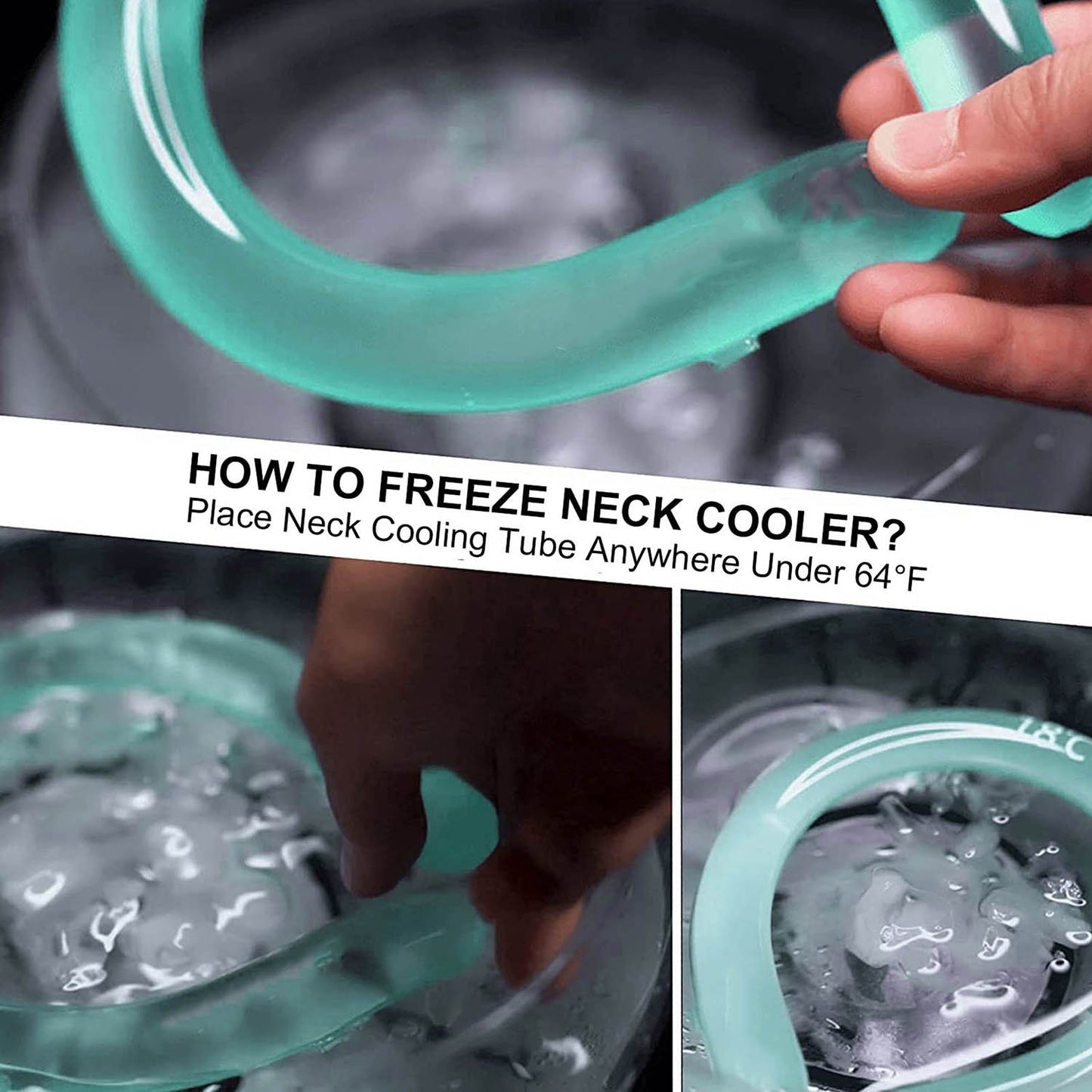 Icy Neck Wraps Body Cooling Tube